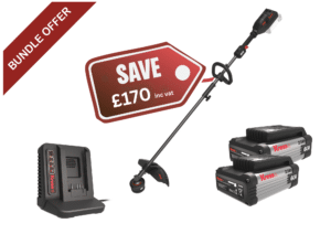 Kress commercial KG163 Grass Trimmer Bundle - 60v