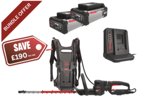 Kress commercial KG259E Hedgecutter Bundle - 60v