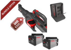 Kress commercial KG560E Leaf Blower Bundle - 60v